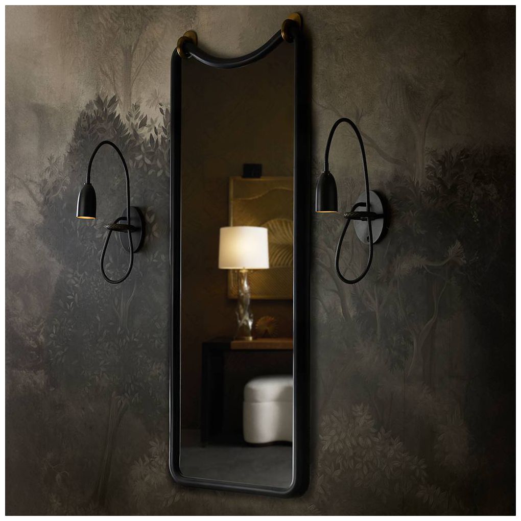 Image 6 Arteriors Paloma Full Length Mirror Bronze more views