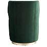 4_Arteriors Poppy Chair Forest Velvet Champagne Swivel Forest Velvet more views