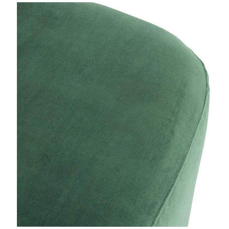 Image 7 Arteriors Poppy Chair Forest Velvet Champagne Swivel Forest Velvet more views
