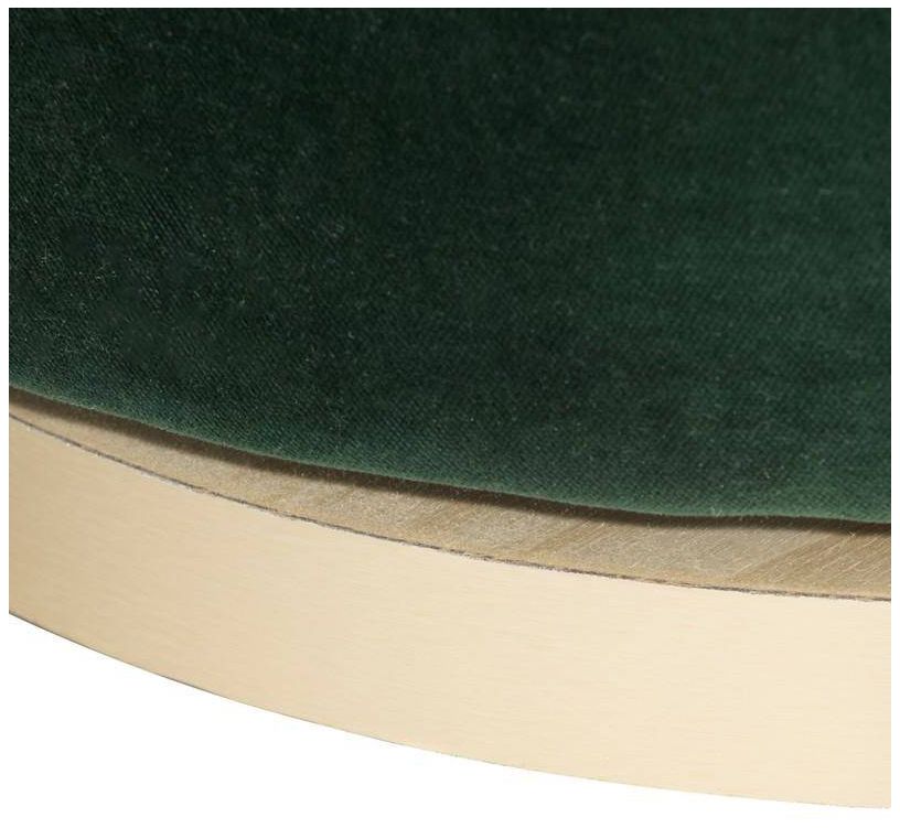 Arteriors Poppy Chair Forest Velvet Champagne Swivel Forest Velvet