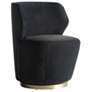 2_Arteriors Poppy Chair Midnight Grey Performance Velvet Midnight Grey