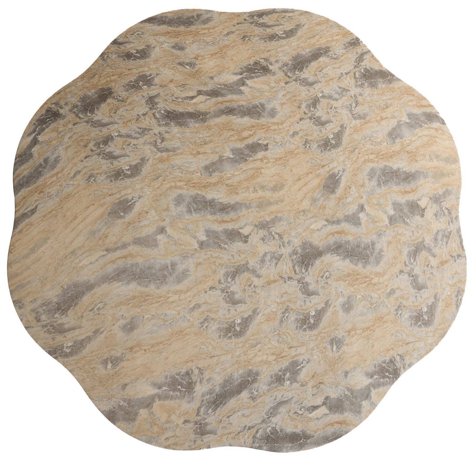 Image 5 Arteriors Primrose Dining Table Sahara Faux Marble more views