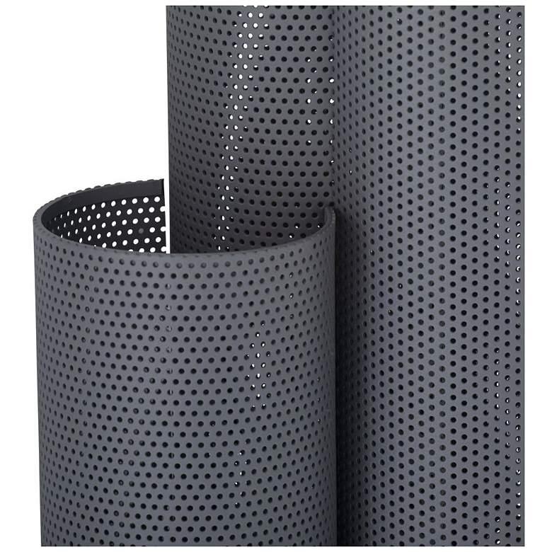 Image 7 Arteriors Punch Oversized Outdoor Sconce 48.5" Marine Grade Aged Graphite more views