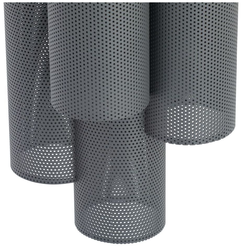 Arteriors Punch Oversized Outdoor Sconce 48.5" Marine Grade Aged Graphite