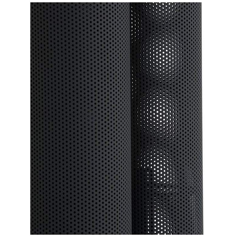 Image 7 Arteriors Punch Oversized Outdoor Sconce Marine Grade Matte Black more views
