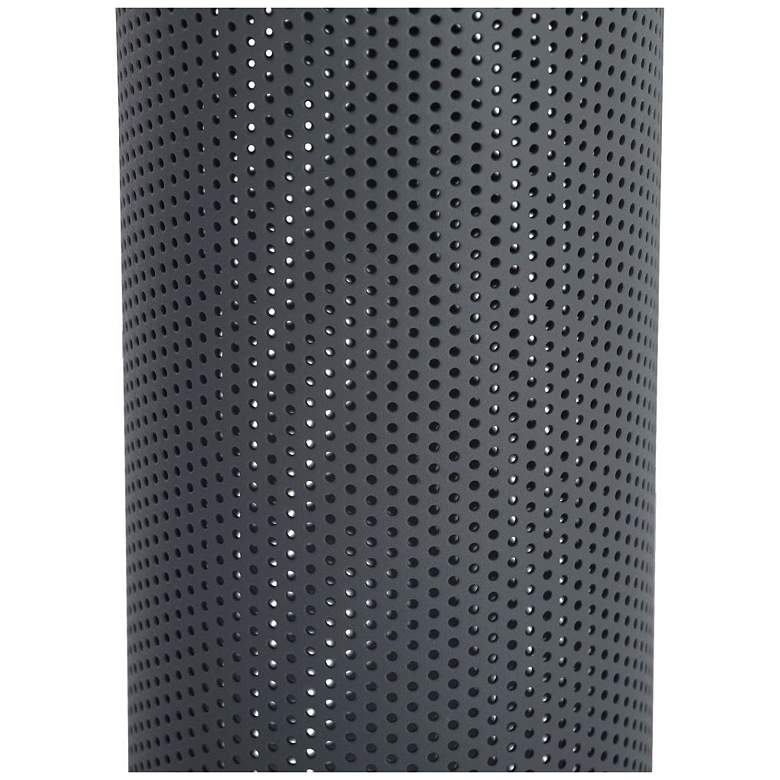 Image 7 Arteriors Punch Small Outdoor Sconce 18" Marine Grade Aged Graphite more views