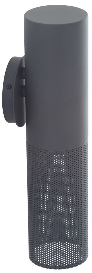 Arteriors Punch Small Outdoor Sconce 18" Marine Grade Aged Graphite