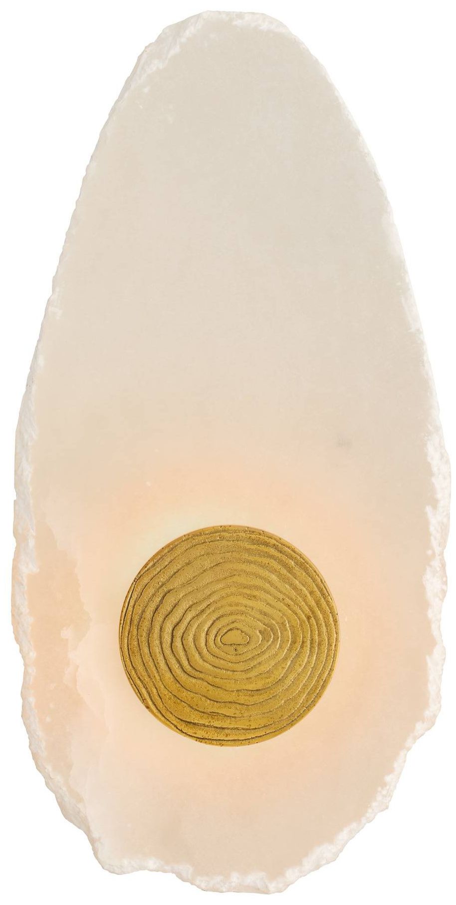 Image 4 Arteriors Ravelle Alabaster Wall Sconce White more views