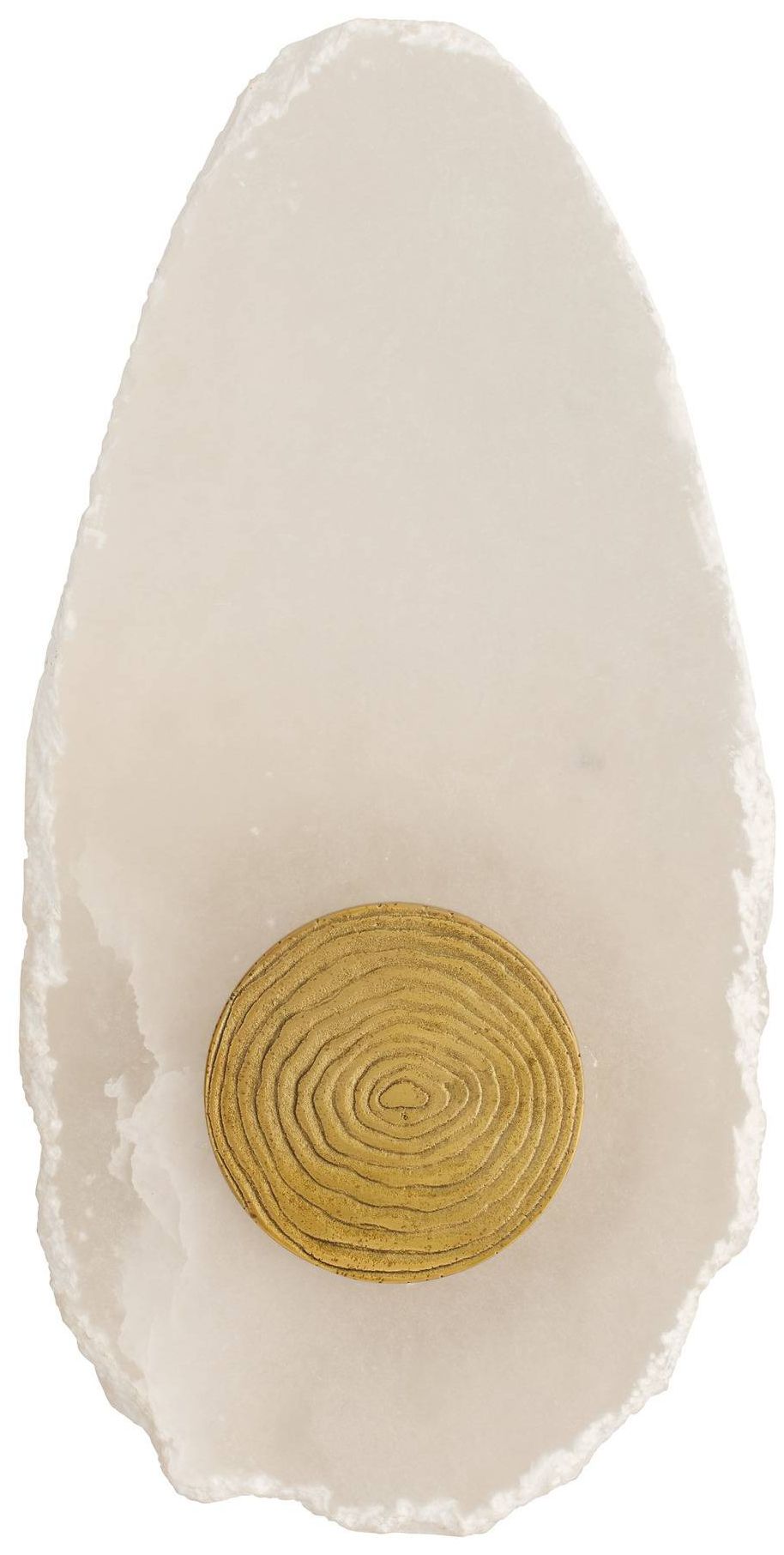 Image 5 Arteriors Ravelle Alabaster Wall Sconce White more views