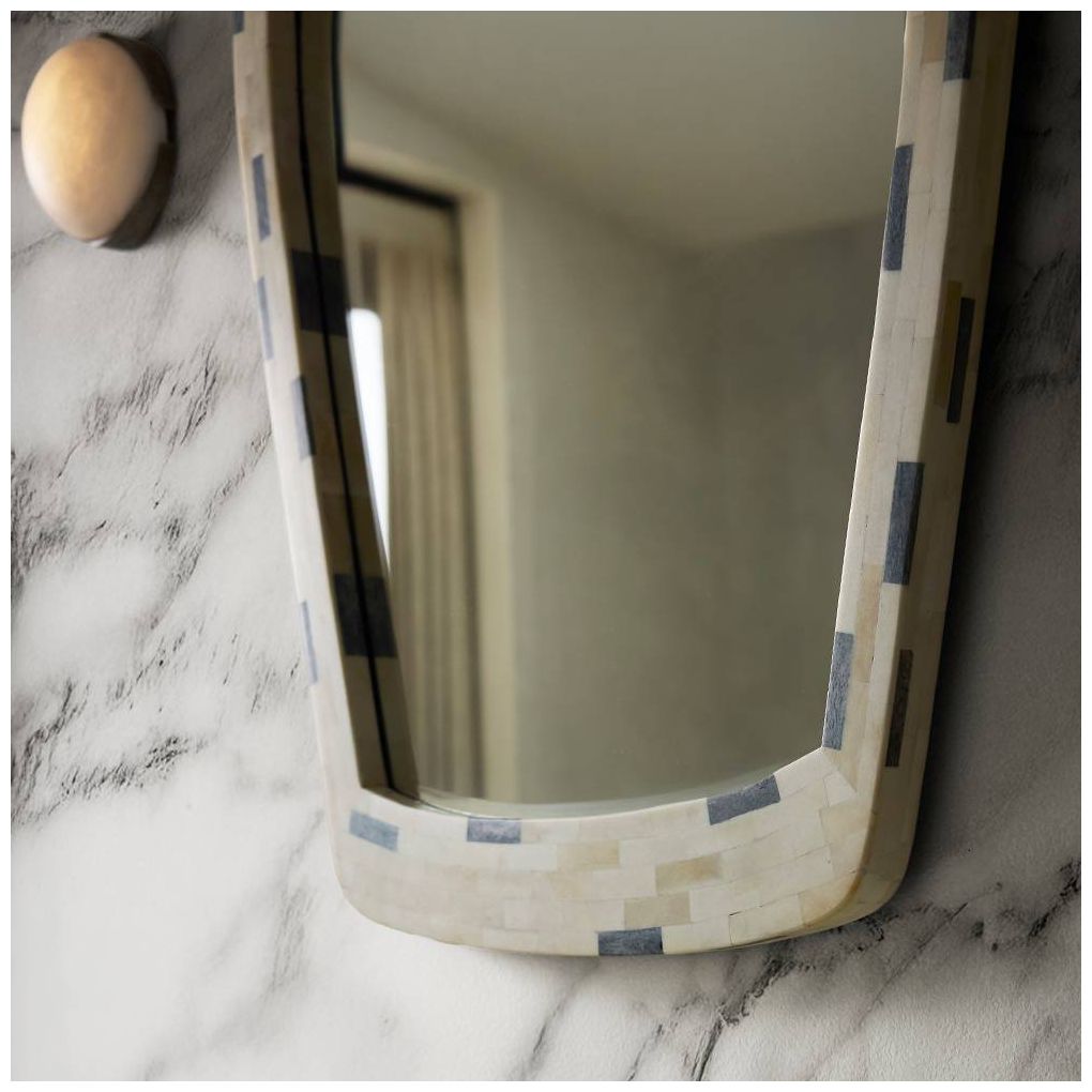 Image 7 Arteriors Ravenna Mirror Ivory more views