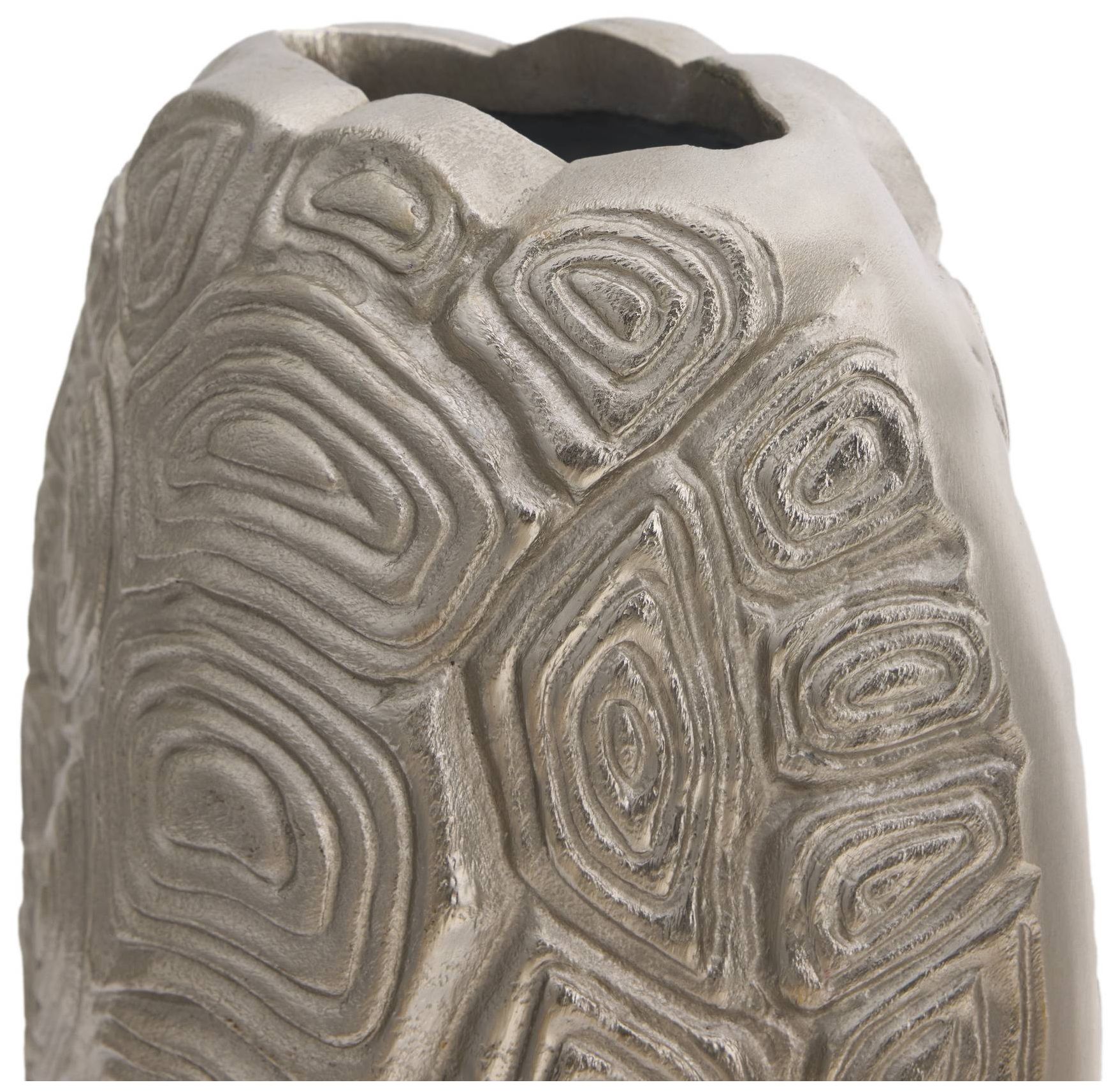 Image 4 Arteriors Ridley Vase Vintage Silver more views