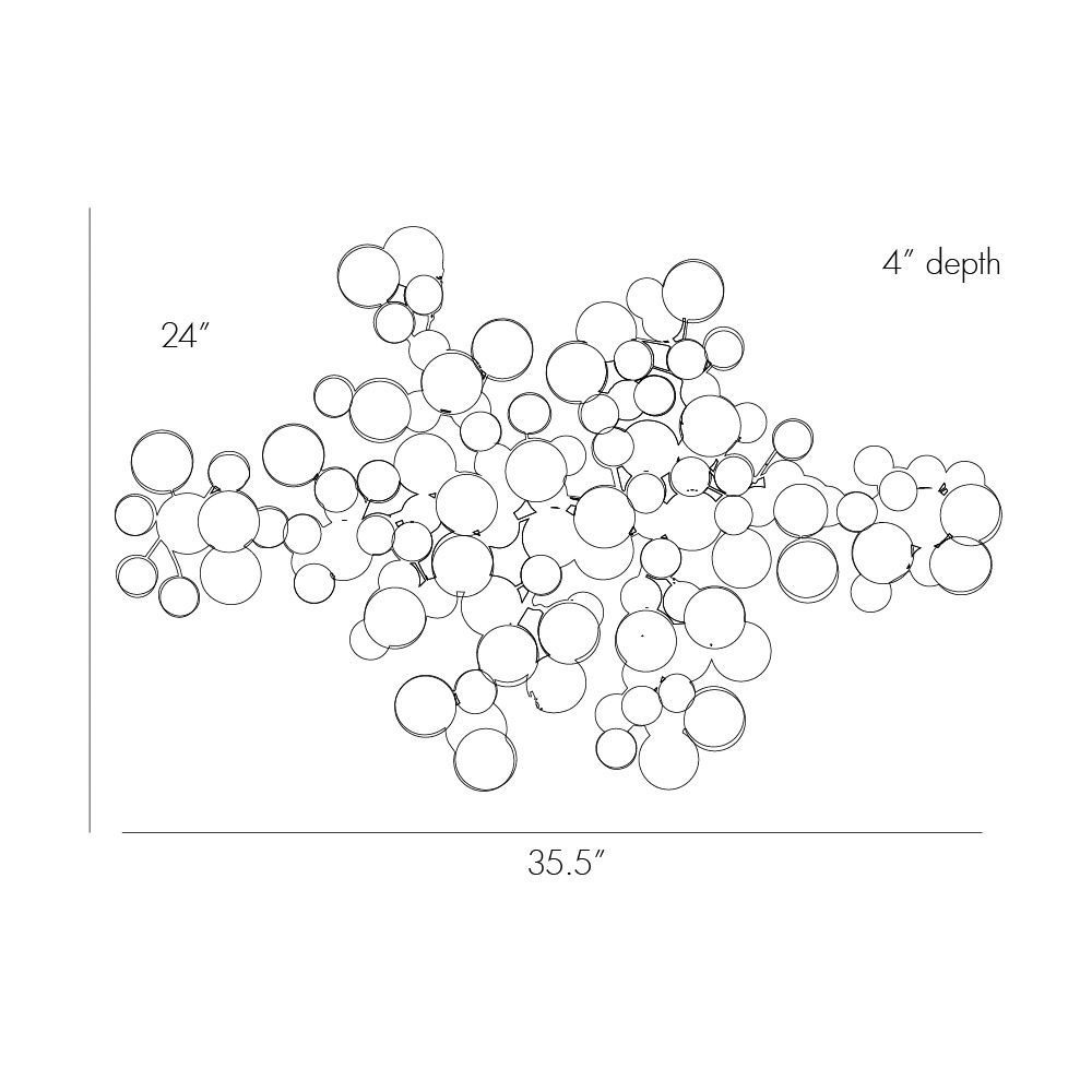 Arteriors- Rizzo Wall Sculpture