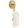 1_Arteriors Roll Sconce 19" Antique Brass