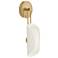 Arteriors Roll Sconce 19" Antique Brass