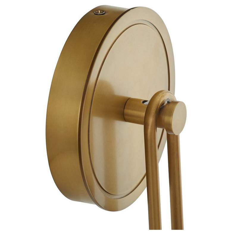 Image 4 Arteriors Roll Sconce 19" Antique Brass more views