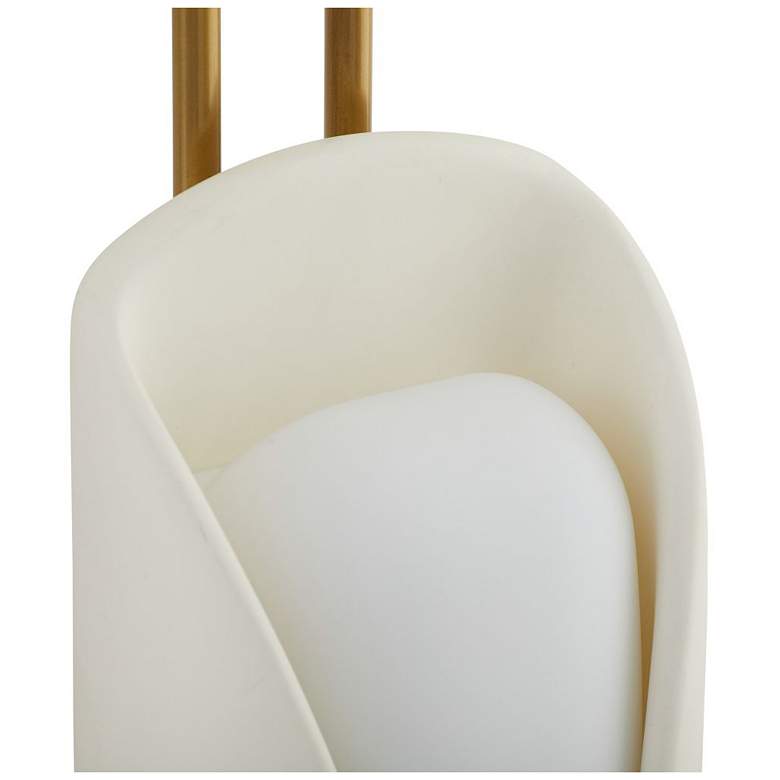 Image 5 Arteriors Roll Sconce 19" Antique Brass more views