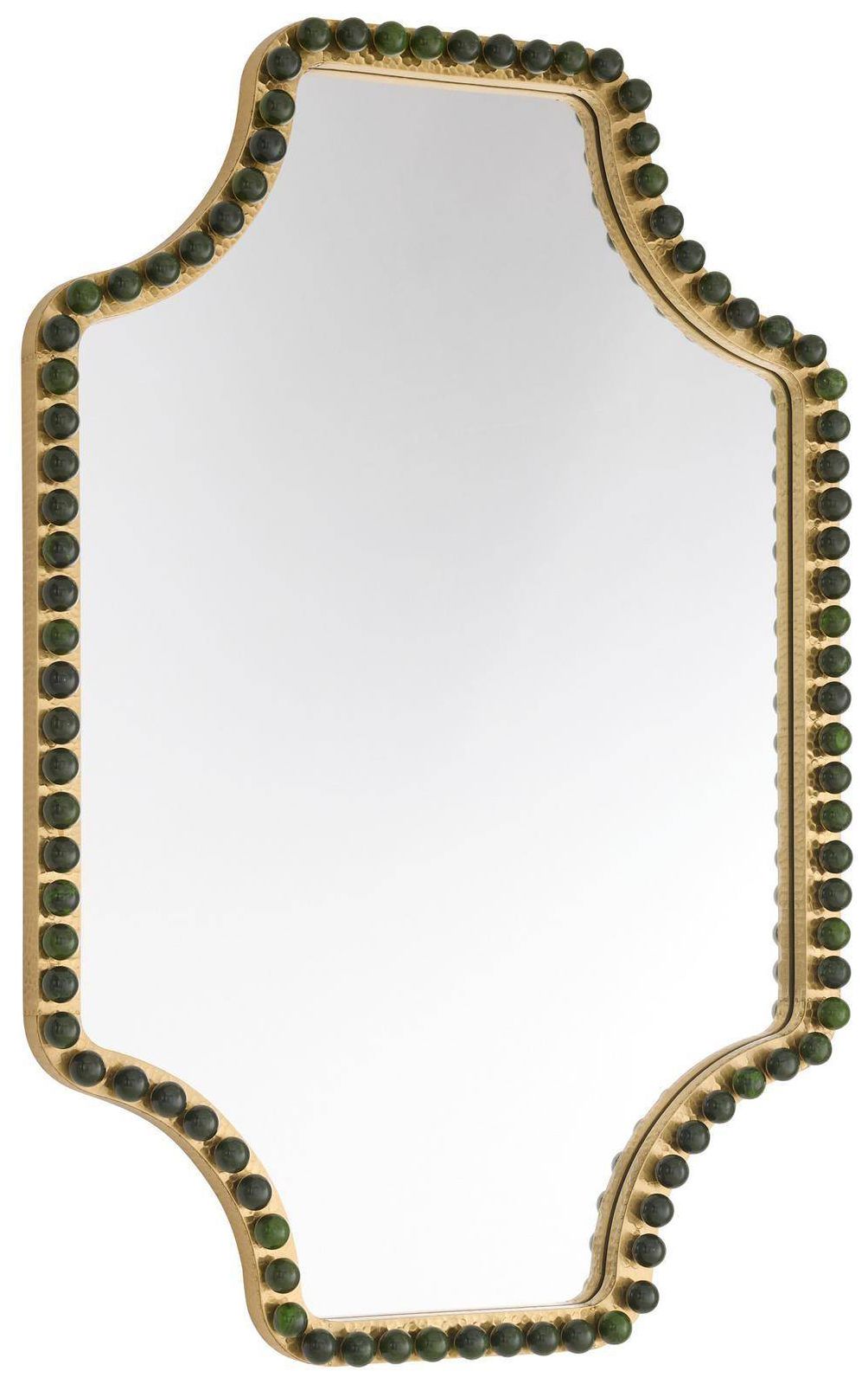 Image 2 Arteriors Romulus Mirror Antique Brass more views