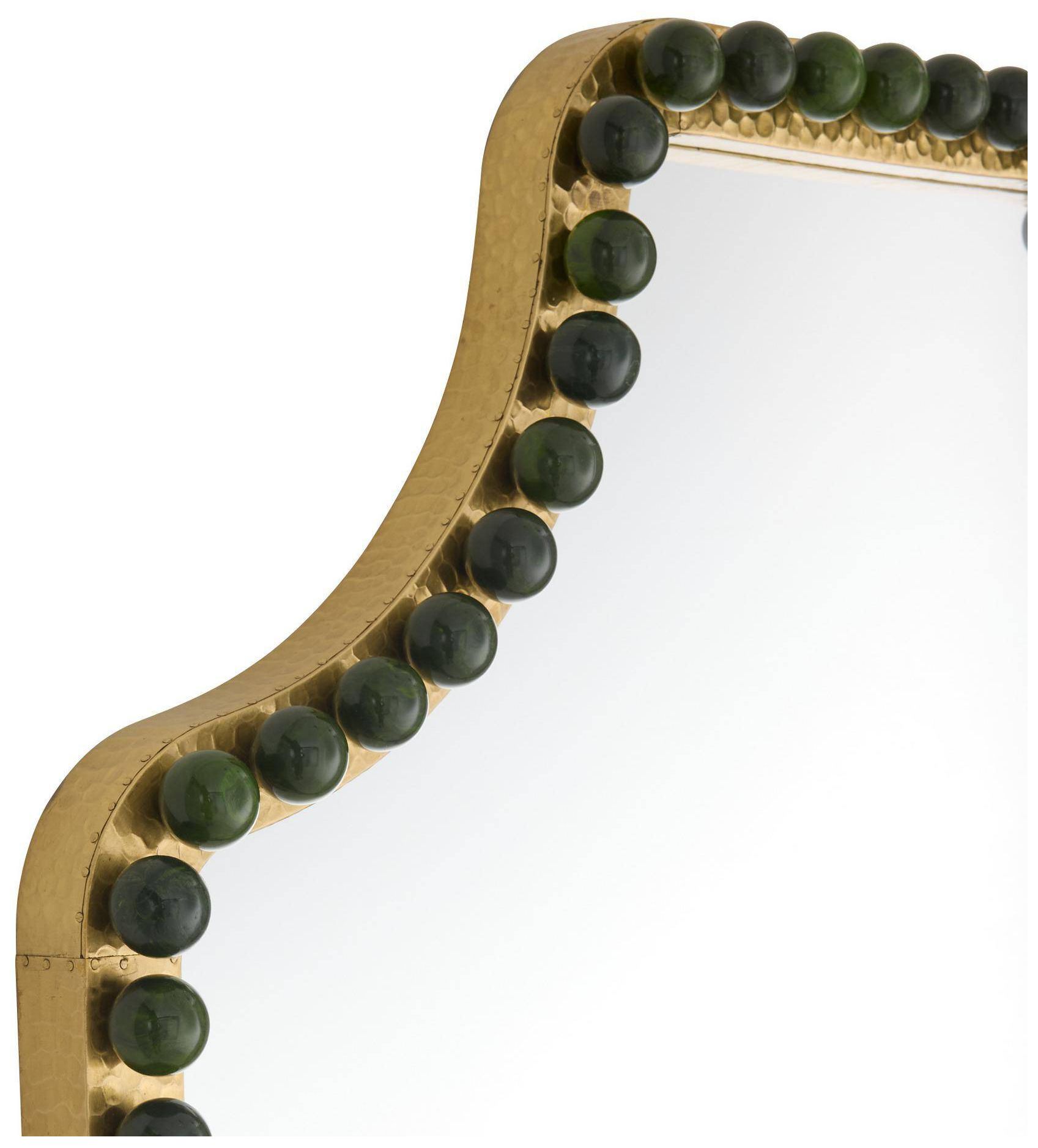 Image 3 Arteriors Romulus Mirror Antique Brass more views