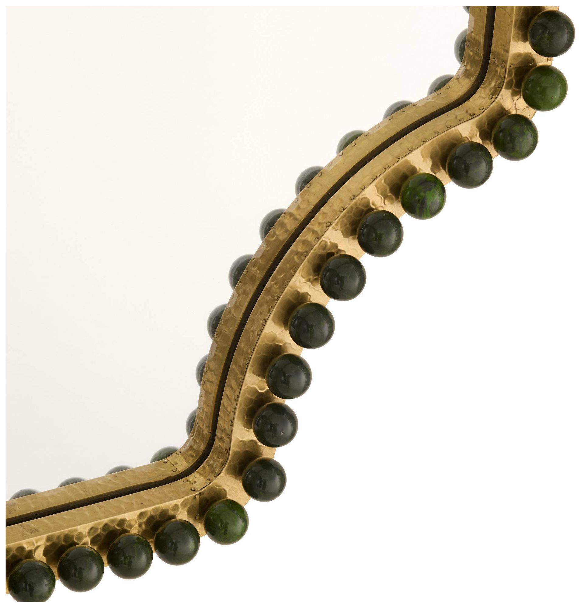 Image 4 Arteriors Romulus Mirror Antique Brass more views