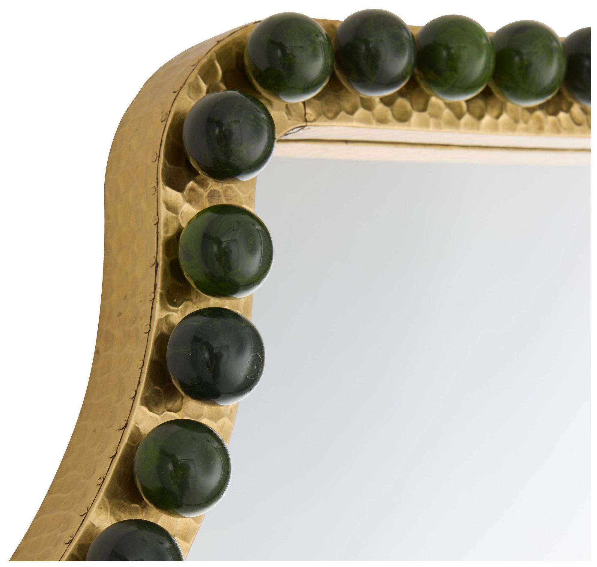 Image 5 Arteriors Romulus Mirror Antique Brass more views