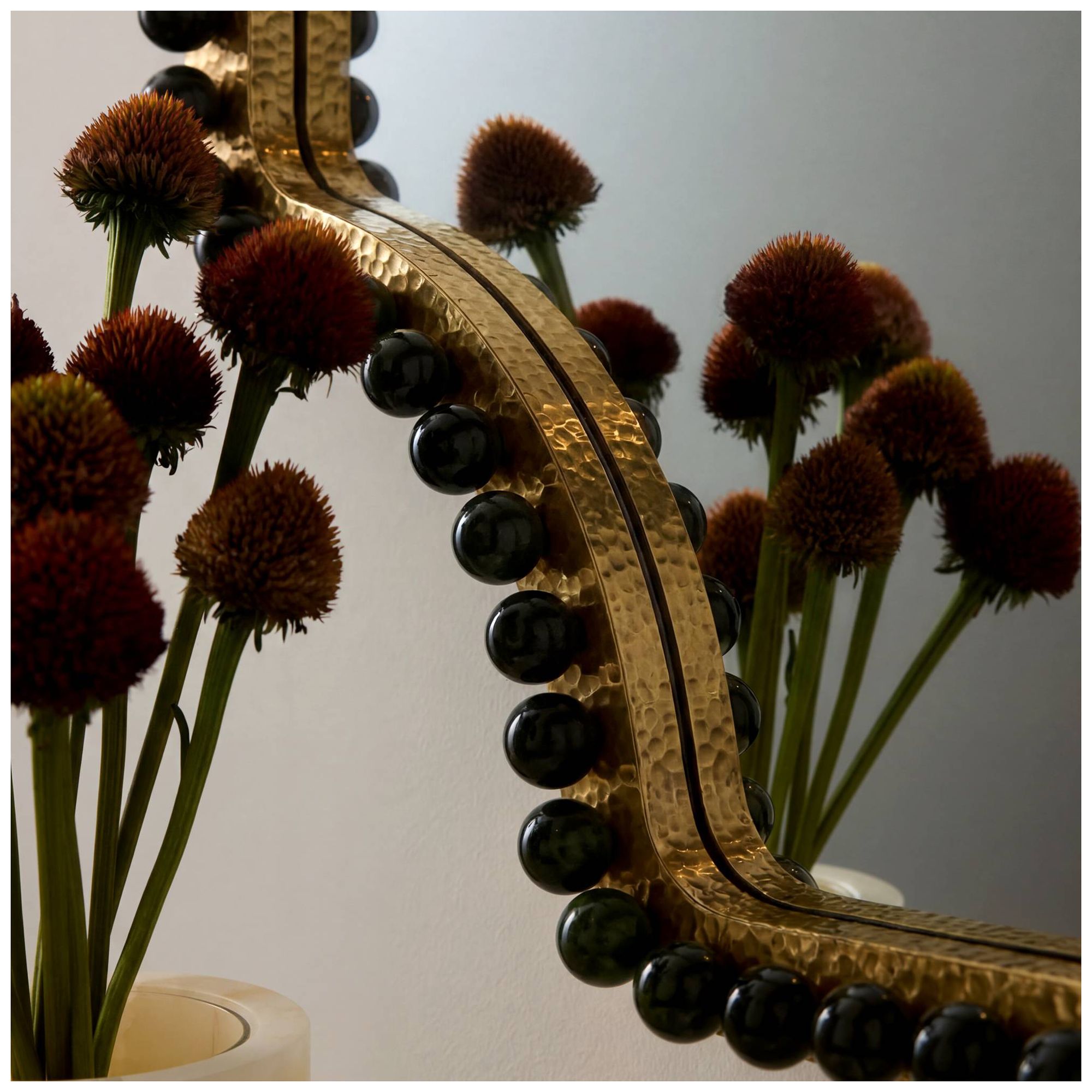 Arteriors Romulus Mirror Antique Brass