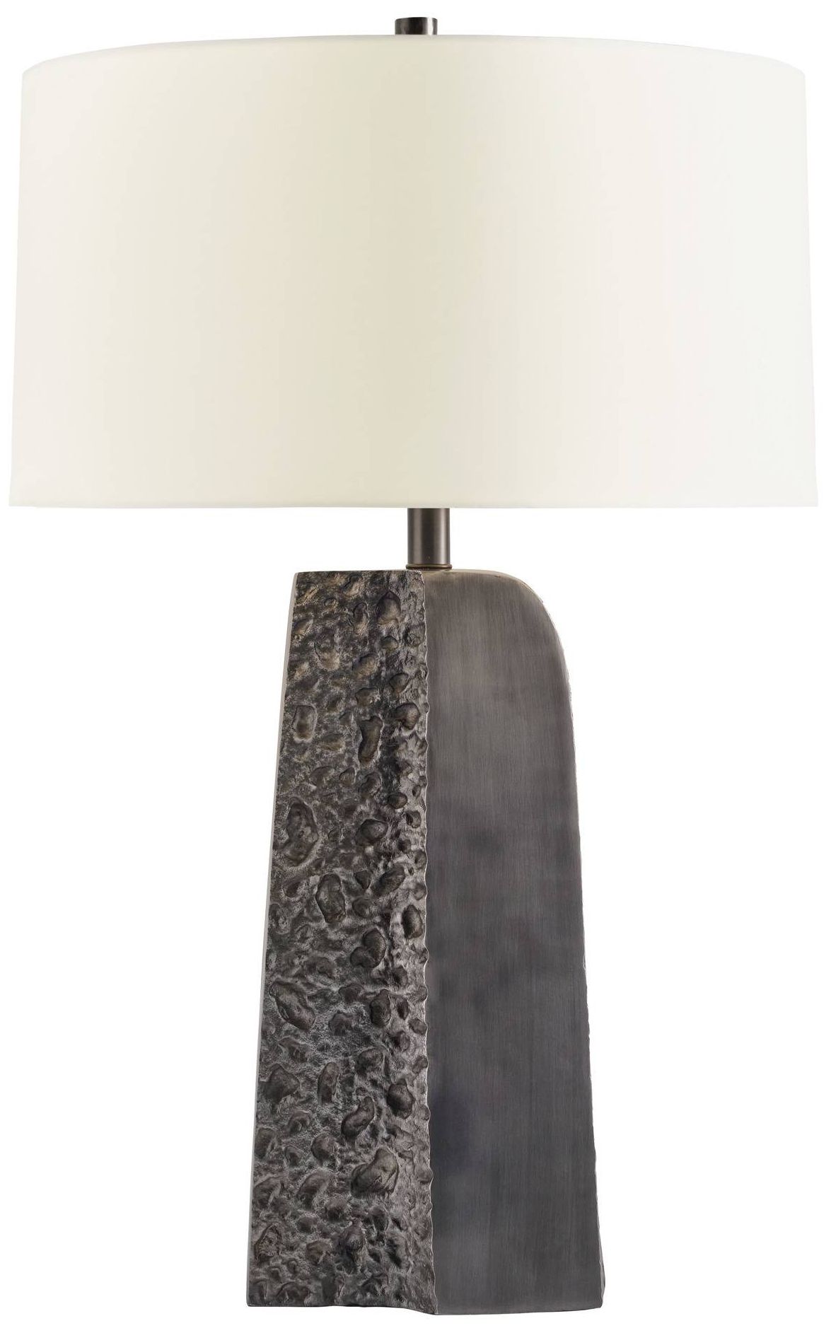 Image 2 Arteriors Scopello Table Lamp Antiqued Aluminum more views