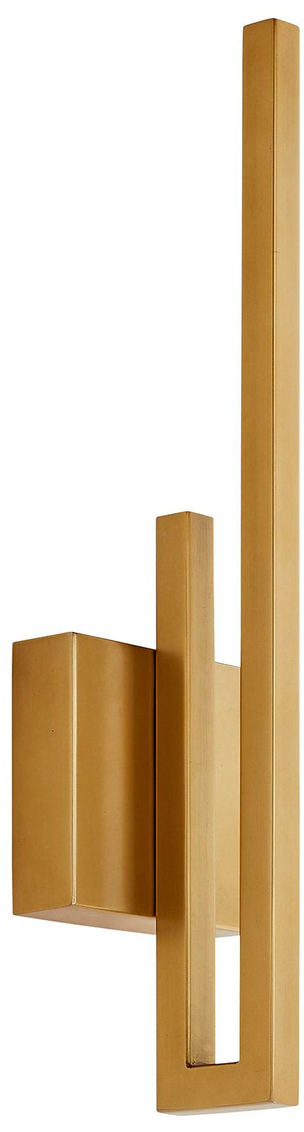 Image 3 ARTERIORS Simba Sconce Antique Brass more views