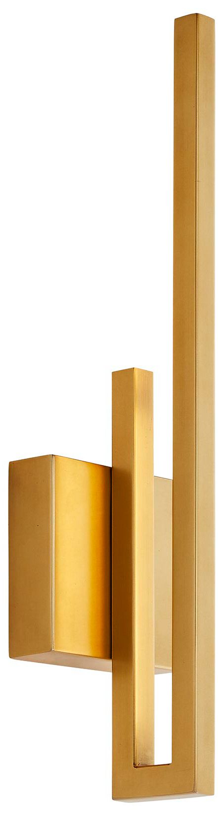 Image 4 ARTERIORS Simba Sconce Antique Brass more views