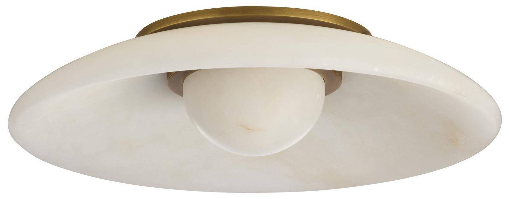 Image 2 Arteriors Stella Flush Mount 12" White more views