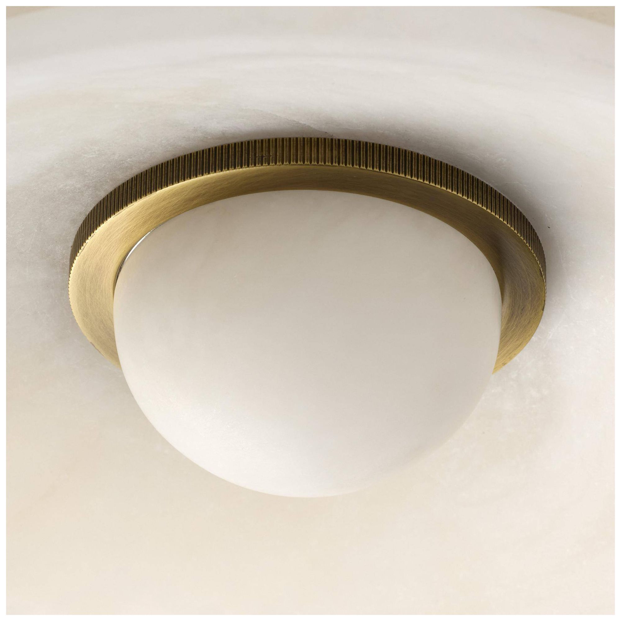 Image 5 Arteriors Stella Flush Mount 12" White more views