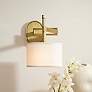1_Arteriors Stitch Sconce 13" Antique Brass