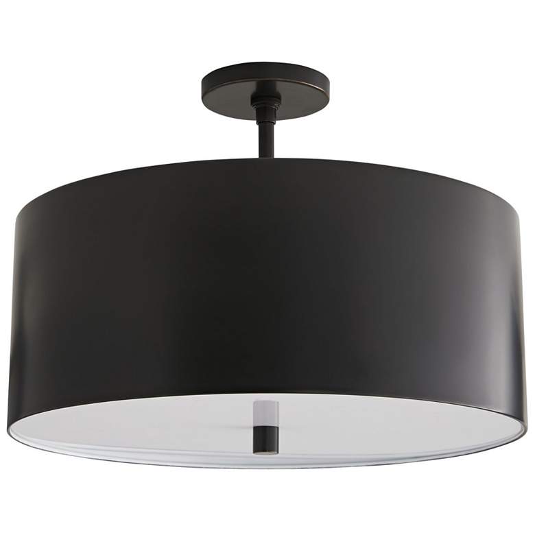 Image 1 Arteriors- Tarbell Semi-Flush- 19.5" Bronze, Acrylic