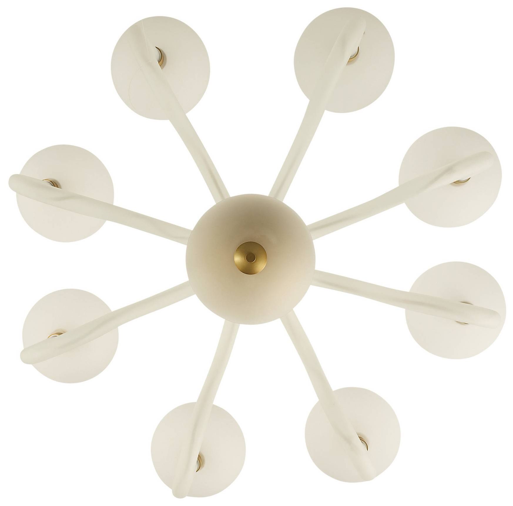 Arteriors Tebaldi Chandelier 36" Clear Etched