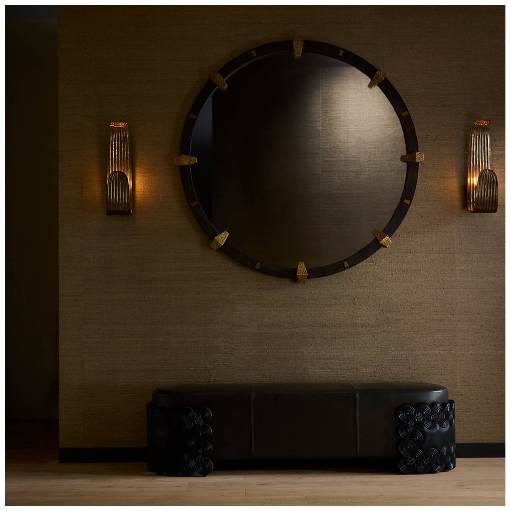 Image 7 Arteriors Tempus Mirror Sable more views