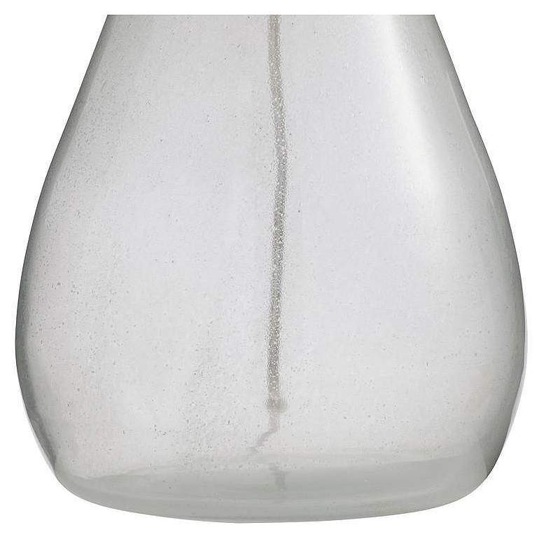 Image 6 Arteriors Tiber Lamp Clear Seedy Glass more views
