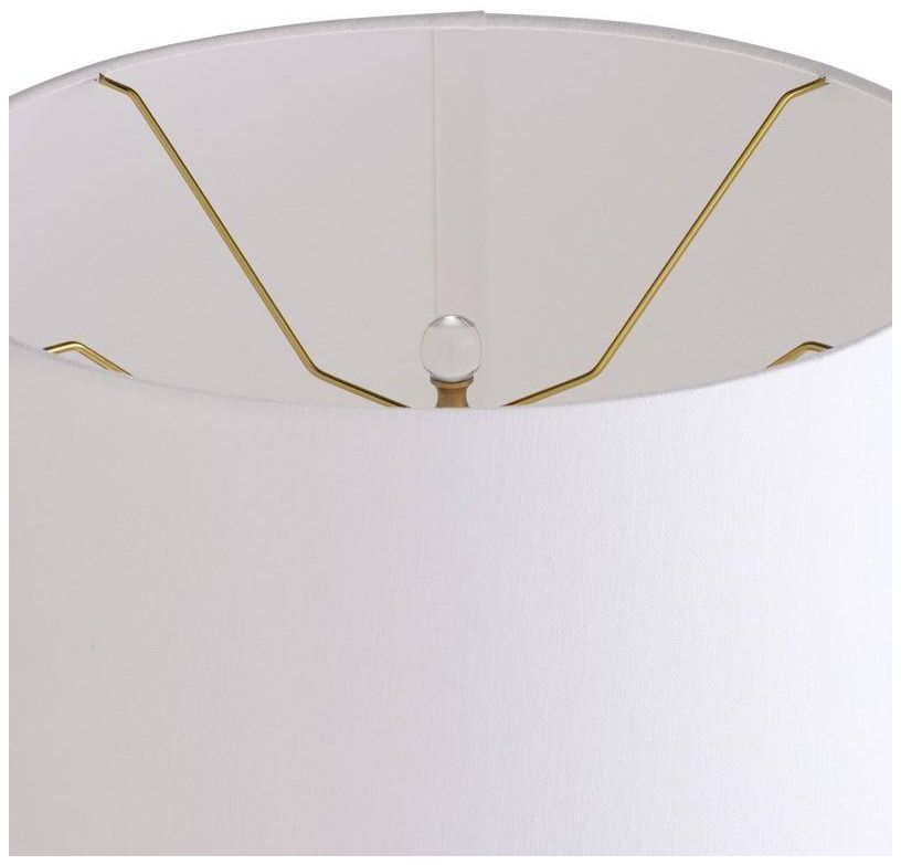 Arteriors Tiber Lamp Clear Seedy Glass