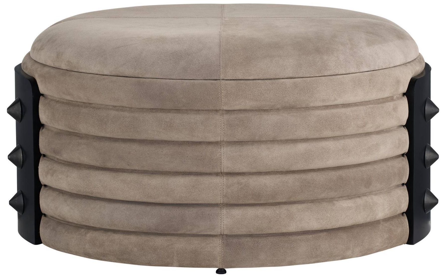 Image 2 Arteriors Titus Ottoman Taupe more views