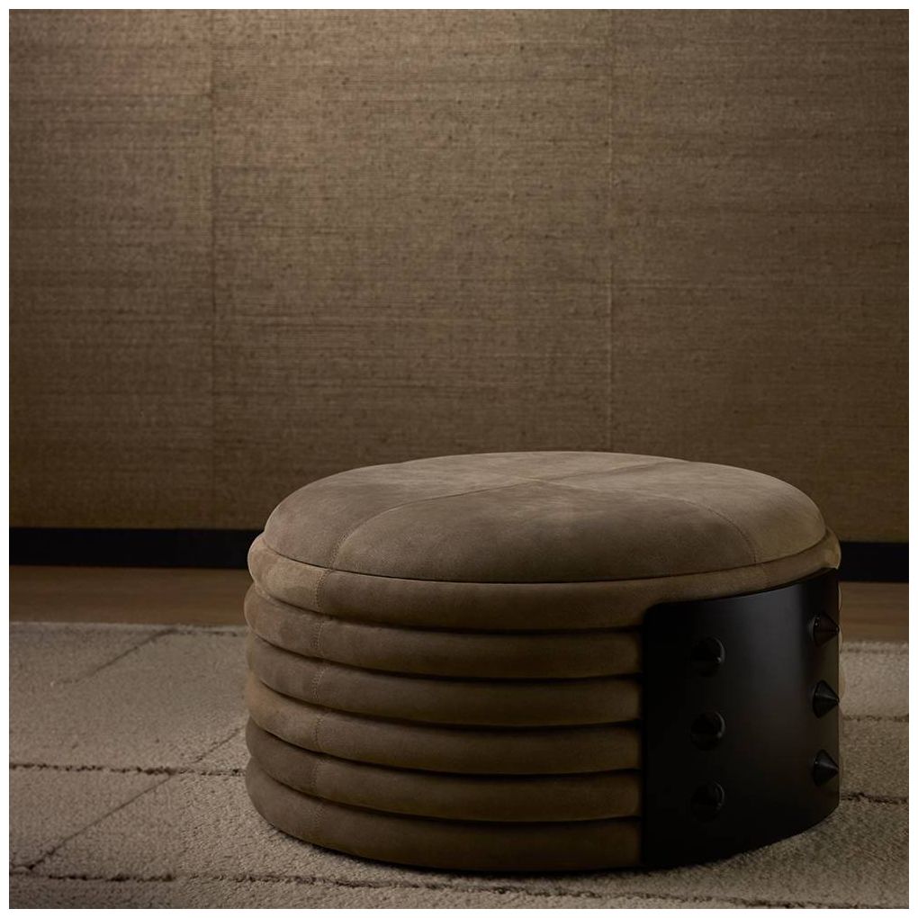 Arteriors Titus Ottoman Taupe
