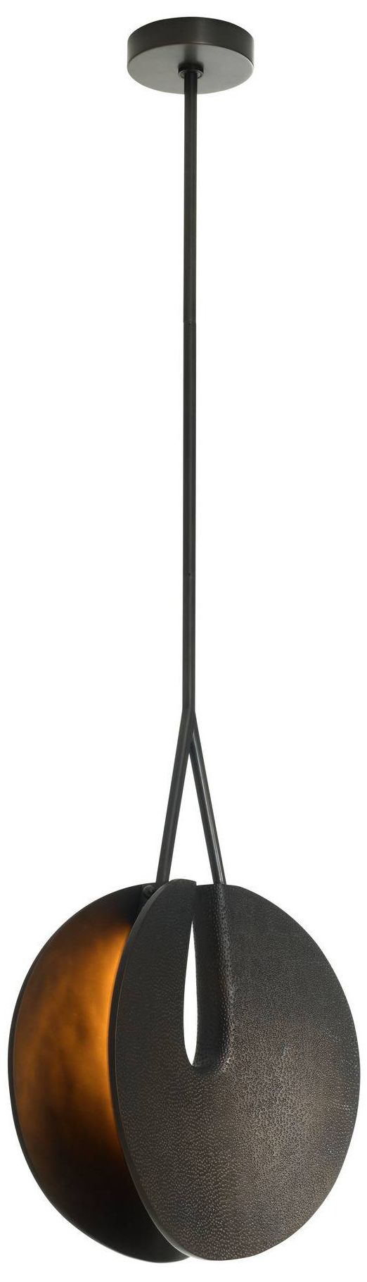 Image 2 Arteriors Tyche Pendant 17" Bronze more views