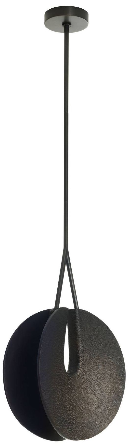 Image 3 Arteriors Tyche Pendant 17" Bronze more views