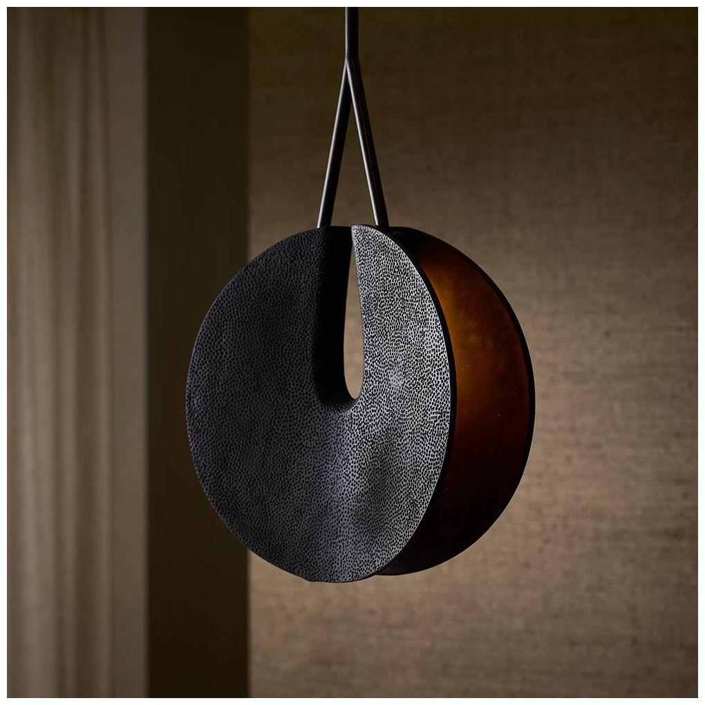 Arteriors Tyche Pendant 17" Bronze