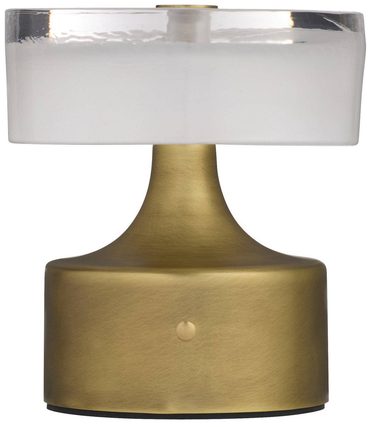 Image 2 Arteriors Verglas Mini Rechargeable Accent Lamp Antique Brass more views