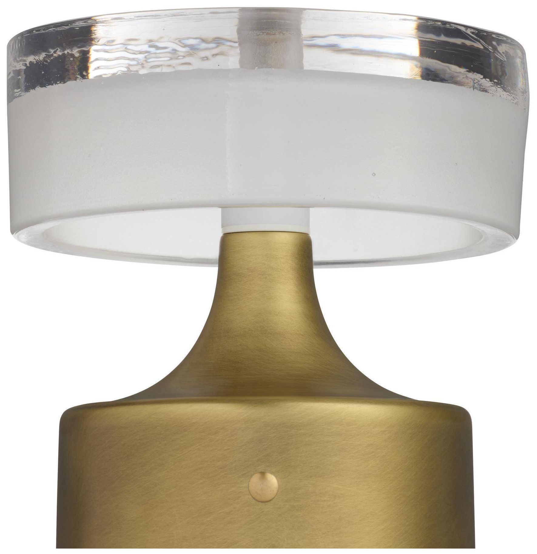 Image 5 Arteriors Verglas Mini Rechargeable Accent Lamp Antique Brass more views