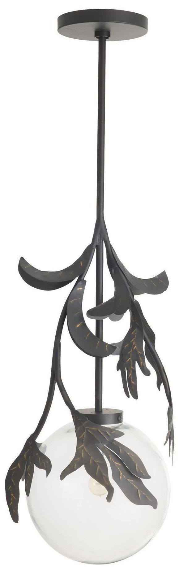 Image 2 Arteriors Will O' the Wisp Large Pendant 14.5" Bronze more views