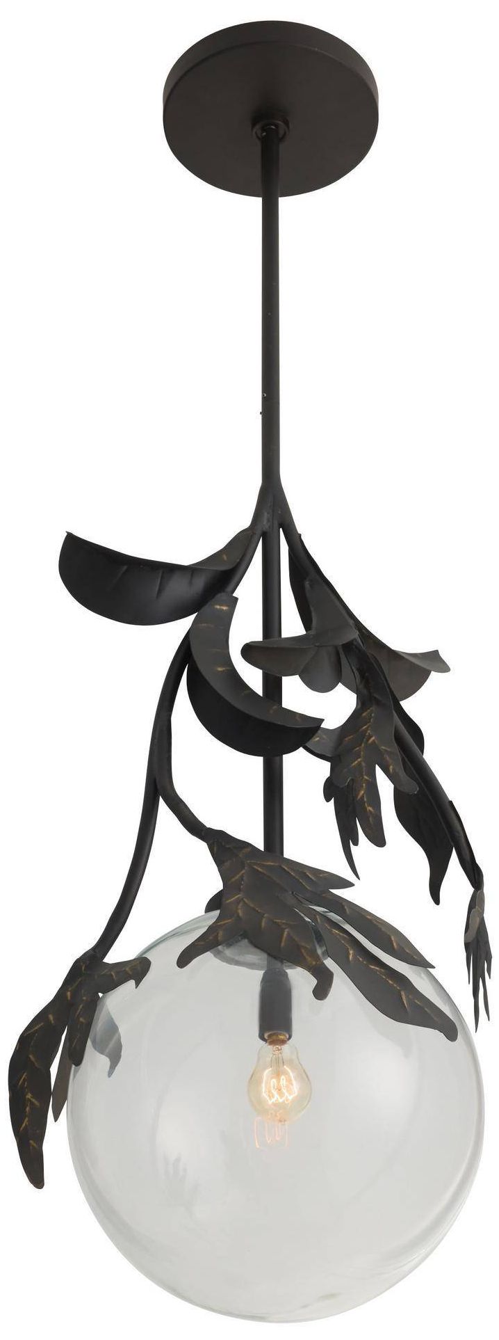 Image 3 Arteriors Will O' the Wisp Large Pendant 14.5" Bronze more views