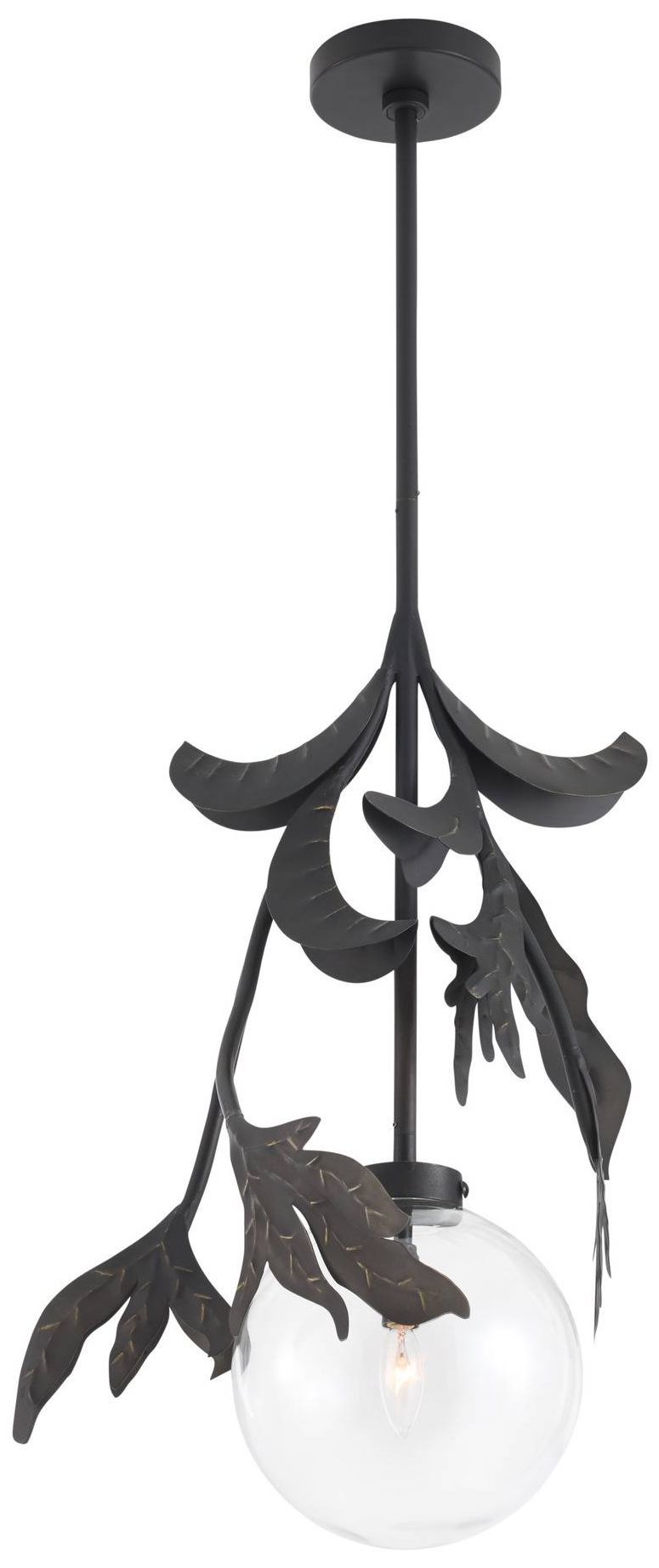 Image 3 Arteriors Will O' the Wisp Small Pendant 14.5" Bronze more views