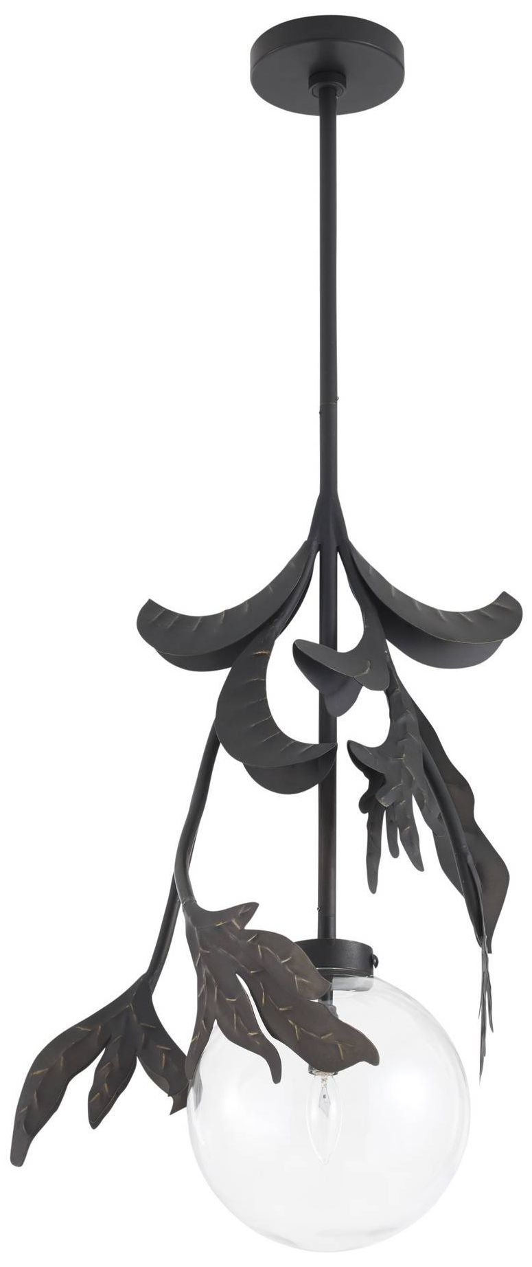 Image 4 Arteriors Will O' the Wisp Small Pendant 14.5" Bronze more views