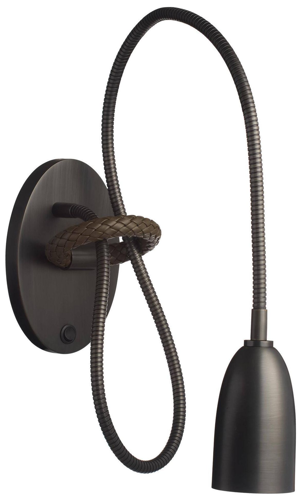 Image 3 Arteriors Wrangle Wall Sconce 31.5"  English Bronze more views
