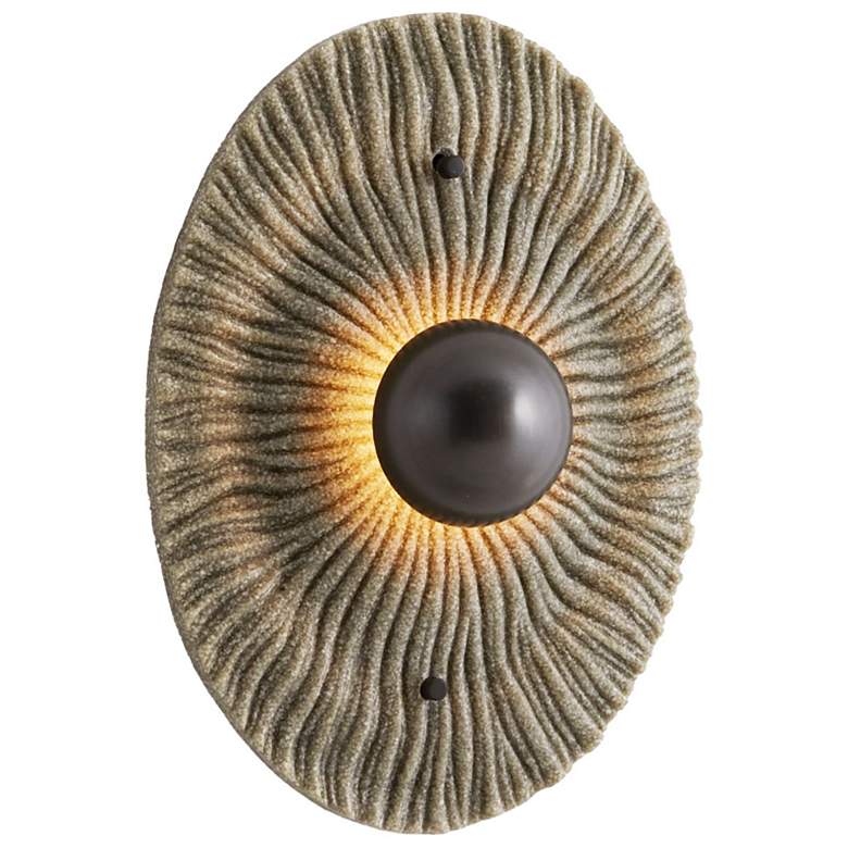 Image 1 Arteriors Yesenia Sconce Charcoal English Bronze, White