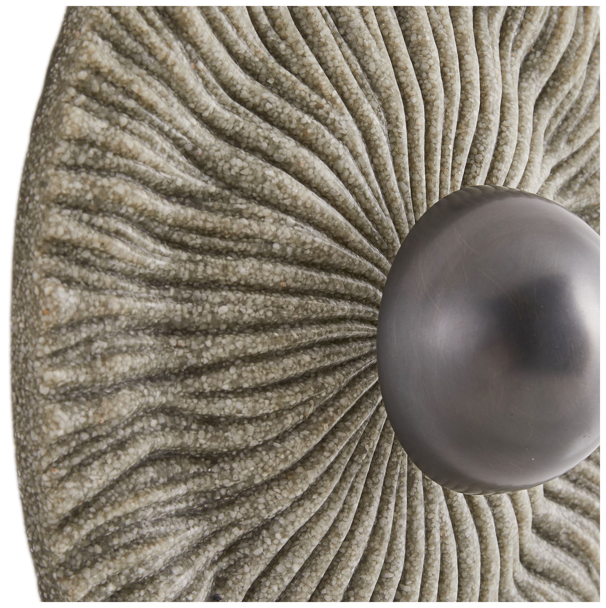 Image 6 Arteriors Yesenia Sconce Charcoal English Bronze, White more views